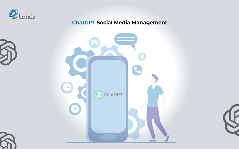 ChatGPT Social Media Management, Visual by Elandz