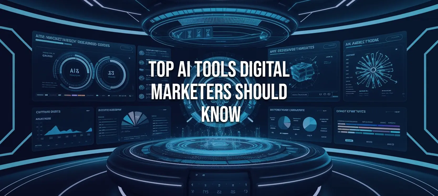 Top AI tools digital marketers should know, visual by Elandz