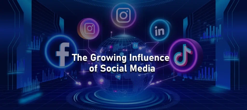 The Growing Influence of Social Media Social Media Influence Will Continue To Grow