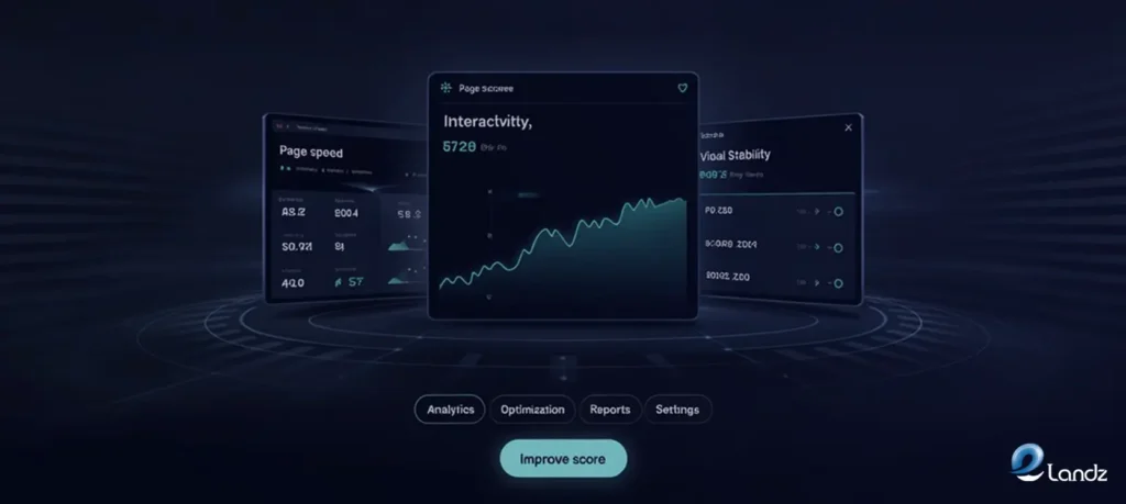 Why Core Web Vitals Matter for SEO, visual by Elandz